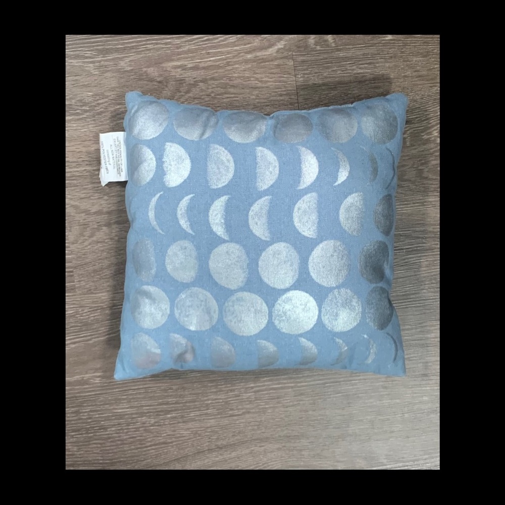 Blue Throw Pillow